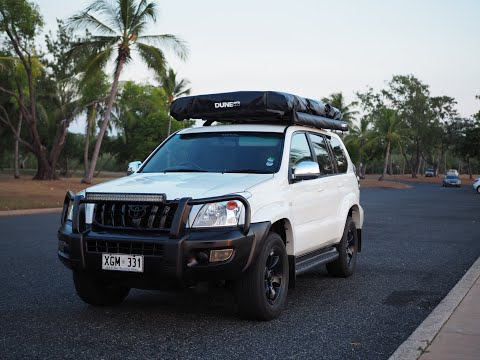 How to mount a Bull Bar (Factory Prado 120 Bar): Budget Build Part 4