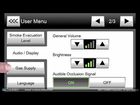 AirSeal In Service  Module 3   iFS User Menus