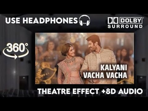 Kalyani Vacha Vacha Song In 8D From 'The Family Star' || #viral #trending #youtube #8dsong #8d