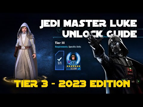 Ticket Saving Guide: Tier 3 - JML Galactic Ascension - Jedi Master Luke Unlock | SWGOH