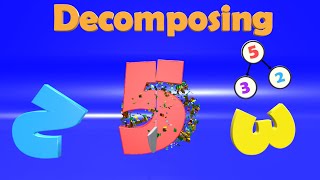 Decomposing Numbers | Number Bonds | Decomposing and Number Bonds for Kids | What are Number Bonds 