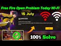 Free Fire Network Connection Error Failed To Retrieve Server Config 2 Problem Wifi FF Open Trick