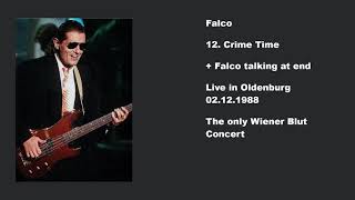 Falco - Crime Time | Live Oldenburg 1988 | Wiener Blut Tour