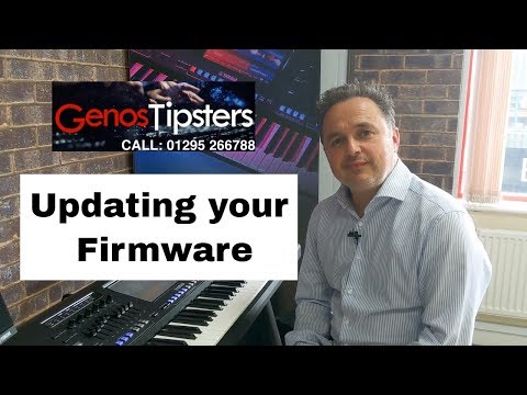 How to update Yamaha Genos firmware