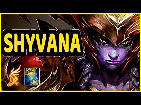 SHYVANA VS HECARIM JUNGLE GAMEPLAY DIAMOND IV