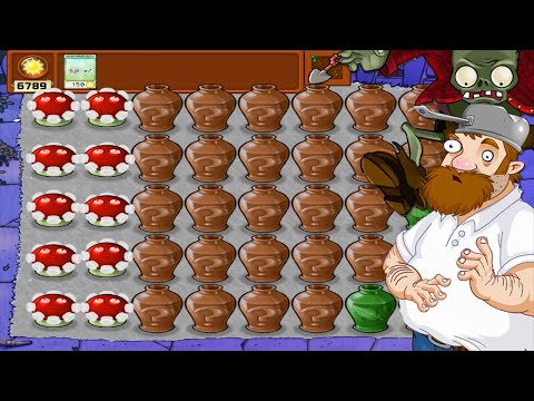 Vasebreaker Endless | 100% Gloom-shroom Plant - Plants vs Zombies Mod X-Mas