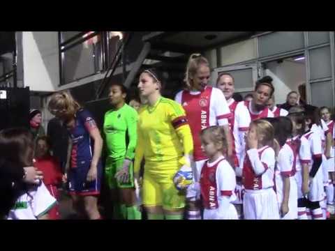 Sfeerimpressie AFC Ajax VR1 - V.V. Alkmaar VR1 (3-0)