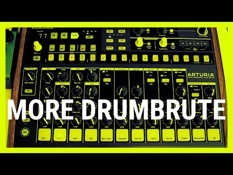 Another drumbrute track recorded in realtime.