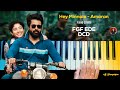 Hey Minnale Amaran Song Piano Cover With NOTES AJ Shangarjan AJS