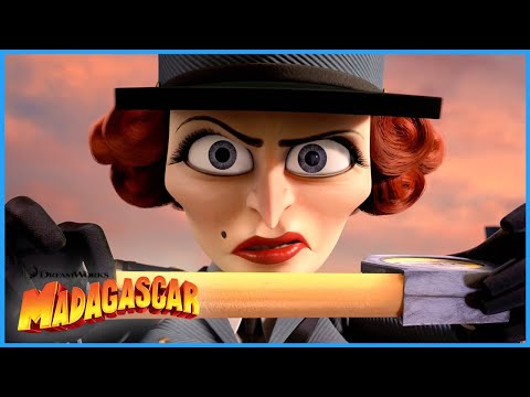 Captain Dubois' Craziest Moments 😱 ⭐️ | Madagascar 3: Europe's Most Wanted  | DreamWorks Madagascar