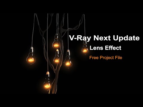 Dust and Scratches - V-Ray Next Lens Effect Tutorial