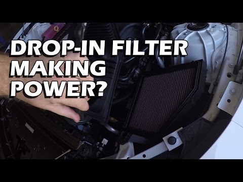 Camaro SS K&N Drop-in Filter Dyno Results and Review