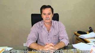 preview picture of video 'Irio de Rosso Prefeito de Rio Bonito do Iguaçu fala sobre a ação do MP'