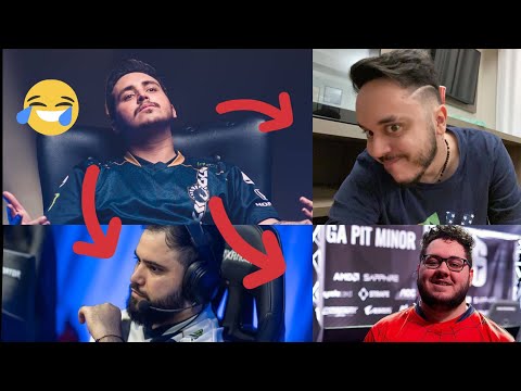 PSK IMITANDO OS JOGADORES DA LIQUID