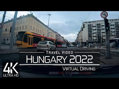 【4K 60fps】🇭🇺 1 HOUR RELAXATION FILM: 🚗 «Driving in Hungary (Europe)» Ultra HD 📺 UHD 2160p Ambient TV