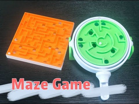 Interesting 3D Prints | Maze Game