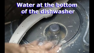 How to fix dishwasher water not draining