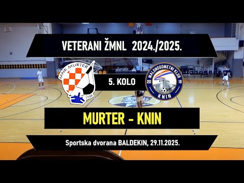 VETERANI ŽMNL: MURTER - KNIN  0:3, 29.11.2025.