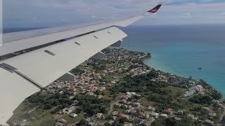 London to Barbados Landing w/ Virgin Atlantic