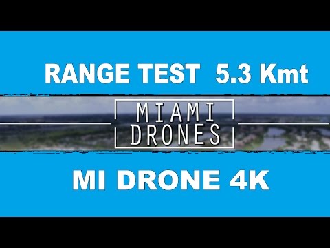 XIAOMI MI DRONE 4K - 5.3 Kmts Range test