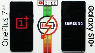 OnePlus 7 Pro vs Samsung Galaxy S10+ Battery Test