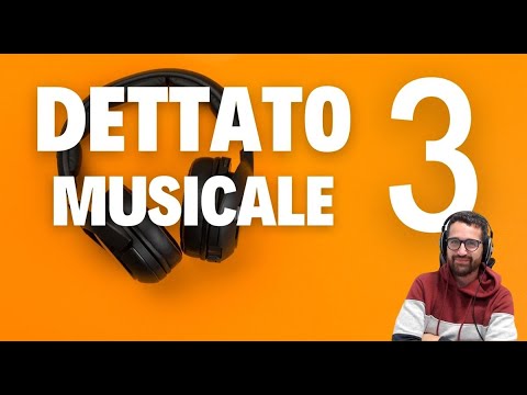 Dettato musicale n.3 - 30 dettati melodici facili