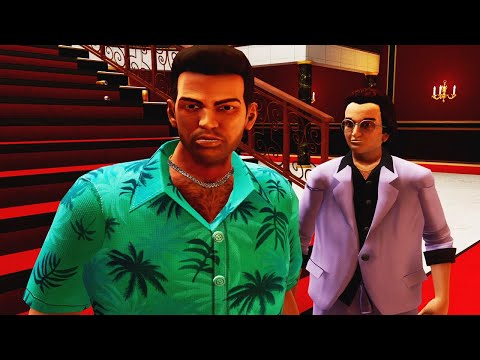 GTA Vice City Definitive Edition Walkthrough Part 1 Full Game - Longplay No Commentary (PS5)