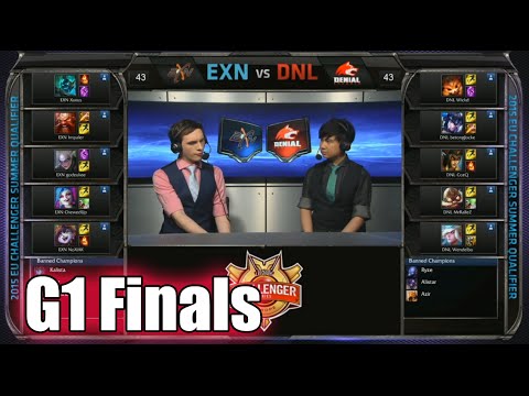 Ex Nihilo vs Denial eSports EU | Game 1 Grand Finals S5 EU CS Summer 2015 Qualifiers | EXN vs DNL G1