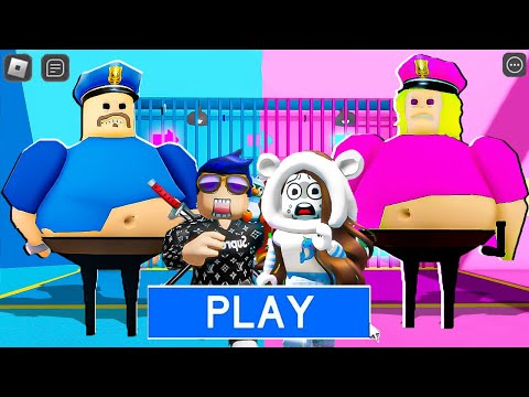 SFIDA OBBY RAGAZZA BARRY CONTRO RAGAZZO BERRY SU ROBLOX!