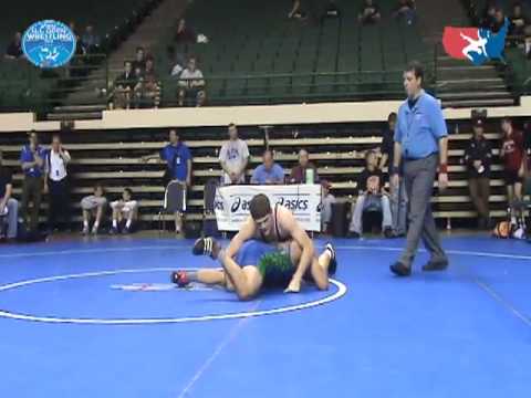 FILA Junior Freestyle 70kg Third Place: Drake Houdashelt vs. Stephen Swan