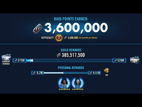 Order 66 Raid Guide - Kelleran & Jocasta 2 Man! 3.6 Million! Max Raid Run!