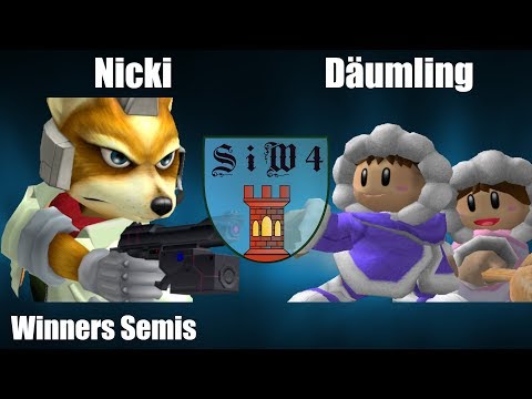 SiW4 - Nicki (Fox) Vs. Däumling (IC)  - Winners Semis - Melee Singles