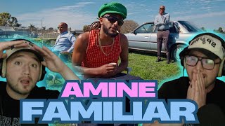 HE IS BACK WITH THE VIBES!! Aminé - Familiar (Official Music Video) - (REACTION VIDEO)