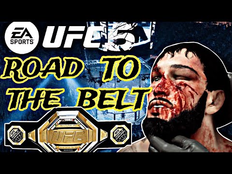 UFC 5 Online Career Mode Episode 1: Road To The Middleweight Title