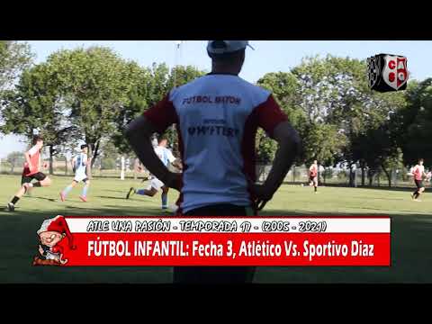FUTBOL INFANTIL FECHA 3 VS  SPORTIVO DIAZ
