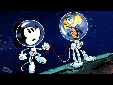 Space Walkies | A Mickey Mouse Cartoon | Disney Shorts