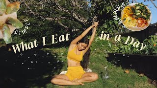 What I Eat in a Day to Feel Good | simple, vegan & nourishing