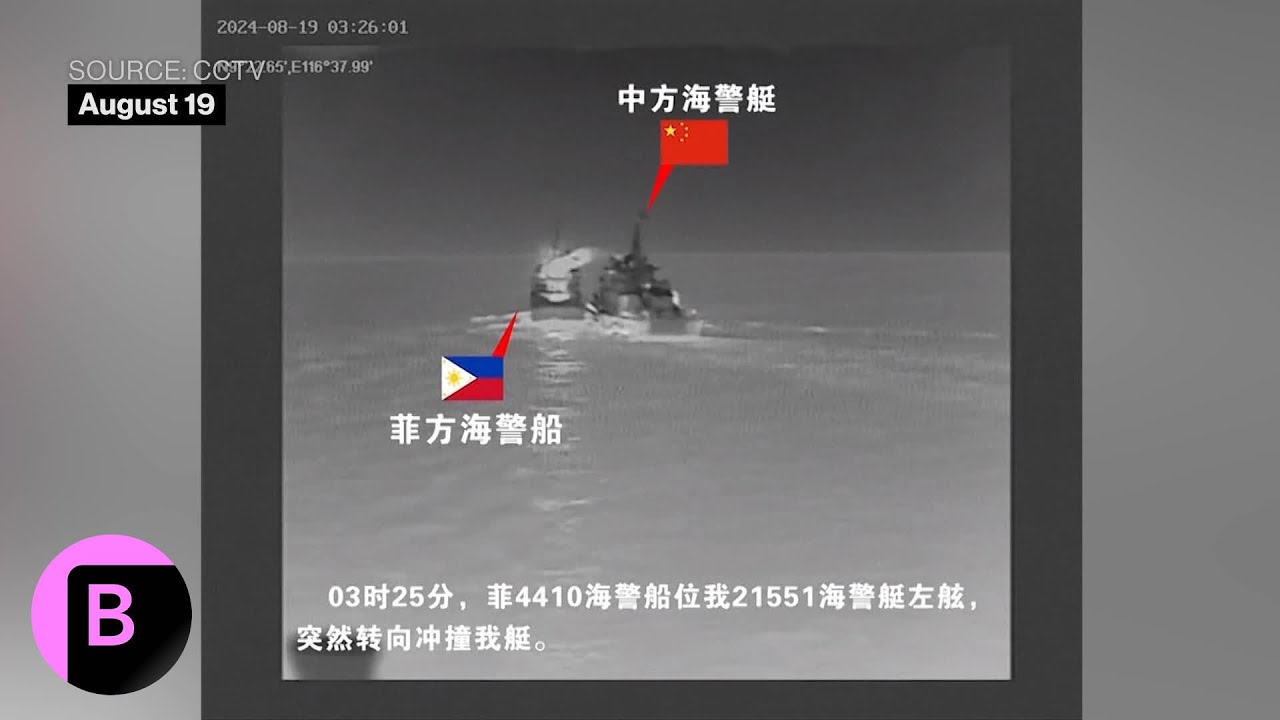 China, Philippines Ships Collide in Disputed South China Sea