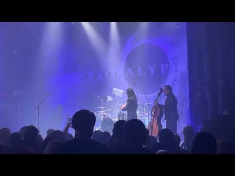 Perttu Kivilaakso introduces members of Apocalyptica at house of blues Chicago