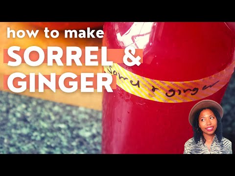 How to make hibiscus drink from fresh flowers | How to make sorrel drink | flor de jamaica