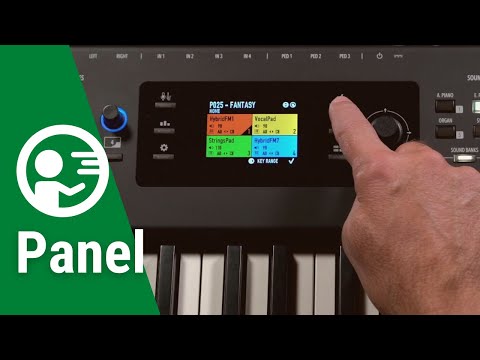 NUMA X PIANO Tutorial #01 - Panel