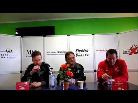 Pressekonferenz Malchower SV 90 gegen SV Lichtenberg 47 2:1 21.Spieltag 14/15