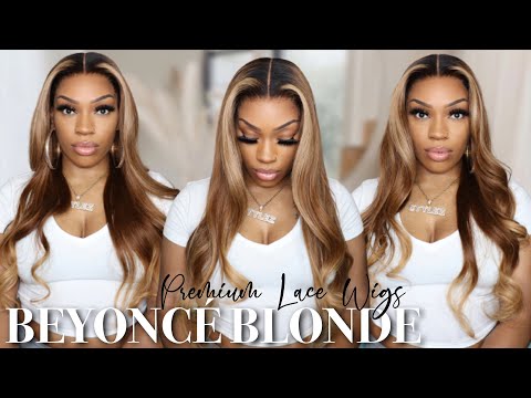 Piano Color 4/27 Highlight Wig Brazilian Body Wave Wig Lace Front Human Hair Wigs Honey Blonde Ombre Lace Front Wig