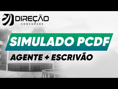 Simulado Concurso PCDF - Agente + Escrivão