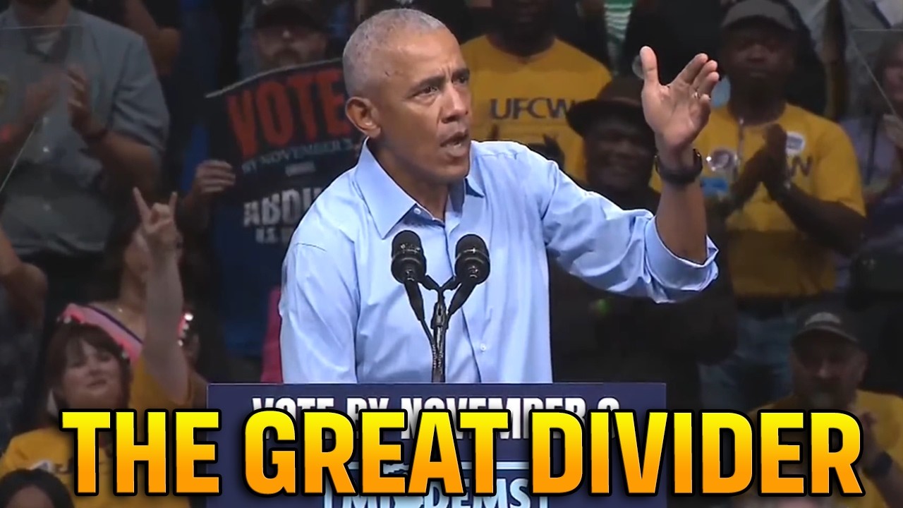 Obama acting like he gives a SINGLE F*CK about peace and unity...it's f*cking laughable 😐