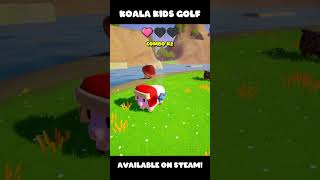 Koala Kids Golf - Pig Beach Challenge!  #games #indiegame #gaming #pcgaming #physicsgame #koala