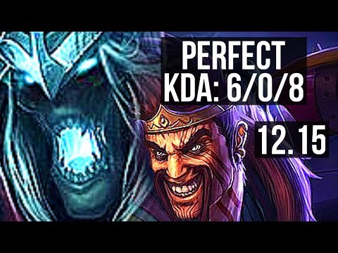 KARTHUS & Soraka vs DRAVEN & Ashe (ADC) | 6/0/8, 400+ games, Dominating | EUW Master | 12.15