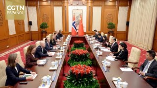 Wang Yi se reúne con su homólogo noruego y promete fortalecer la cooperación y el multilateralismo