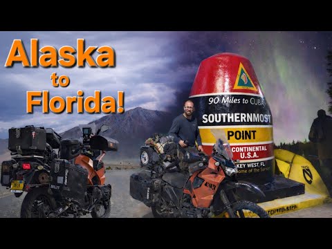 Riding 23 Days Straight: Alaska to Key West on a Budget Bike