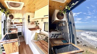 They Swapped HOUSE for VANLIFE after COVID PANDEMIC | INCREDIBLE Camper PACKED w/ UNIQUE FEATURES � by Nate Murphy